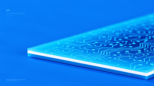 Multi-layer PCB cross-section showing 12+ copper layers, via structures, ground planes, power distribution, advanced lamination technology for high-density applications